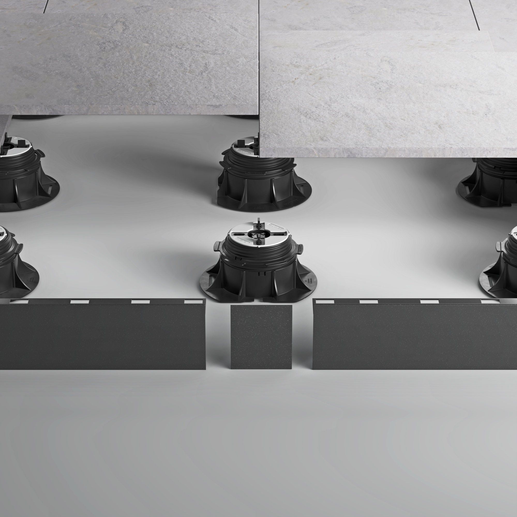 Вертикальный профиль периметра для фальшполов ETERNO IVICA Pedestal ARCH-00092788 - Вид №5