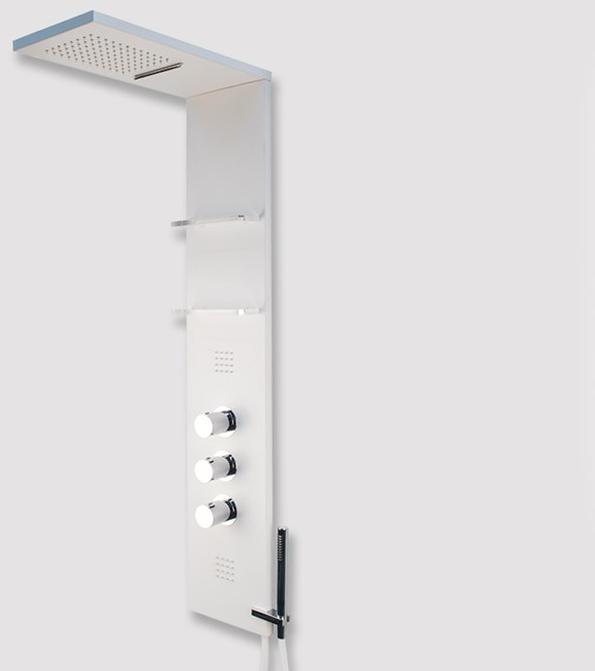 Настенная термостатическая душевая стойка из нержавеющей стали с ручным душем Save xs Fiad84852 Santreyd - Вид №7