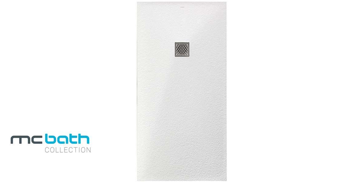 ДУШЕВОЙ ПОДДОН ATENEA 135X75 СМ STONE NOX WHITE McBath ATENEA75 - Вид №1