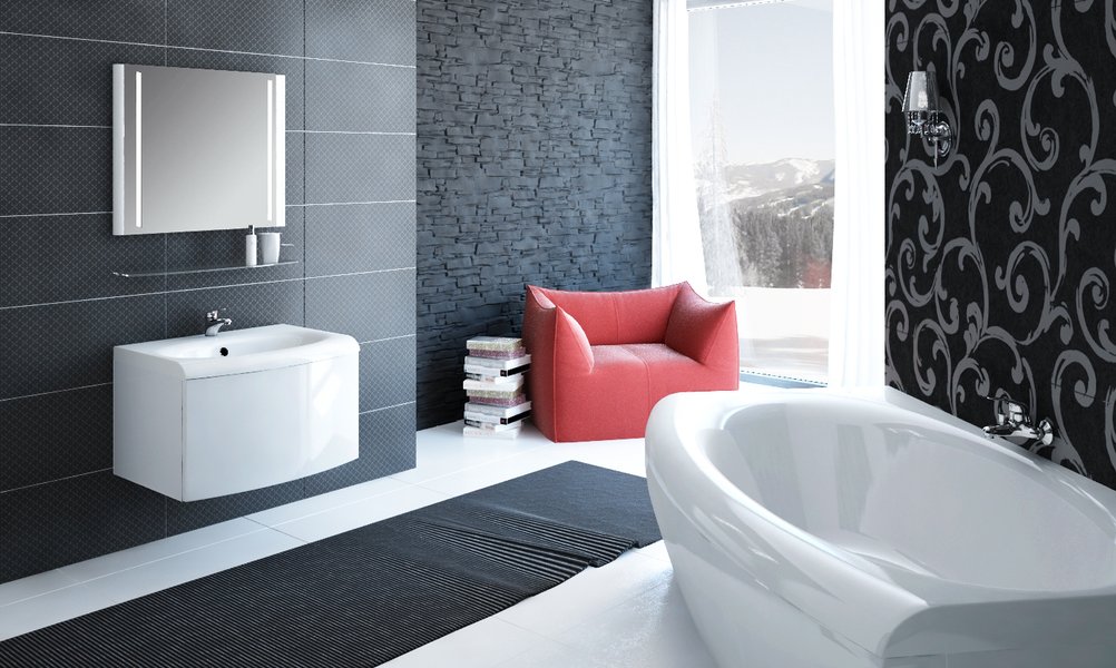 Подголовник Evolution сеpый Ravak B6H000000O - Вид №3