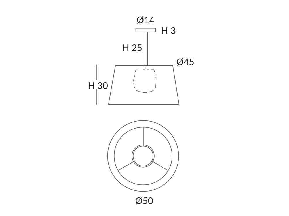 Открытый светодиодный потолочный светильник Olé Lighting Drum ARCH-00083174 - Вид №3