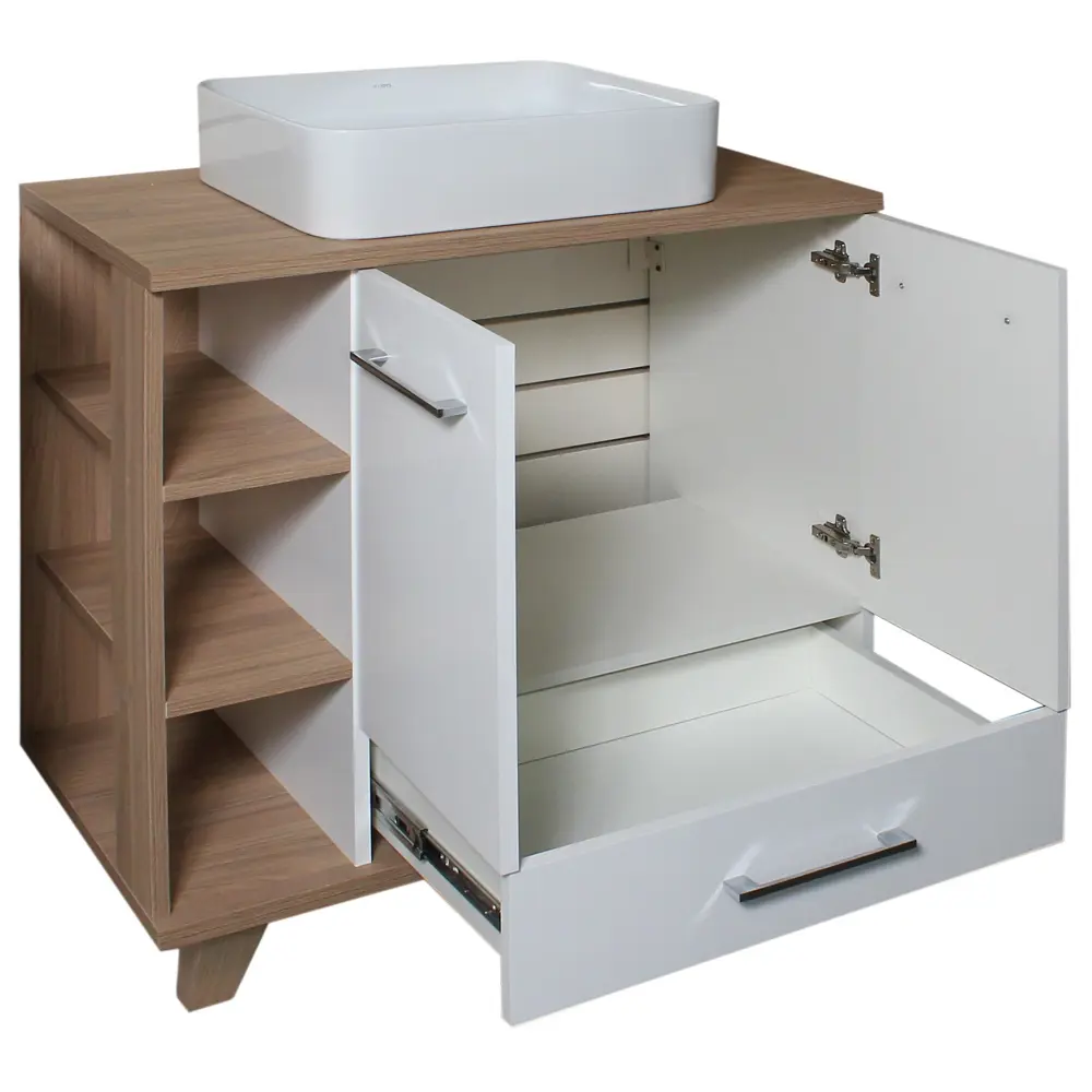 Тумба под раковину напольная Sanflor Стокгольм 80 см STLM-2005446 - Вид №3