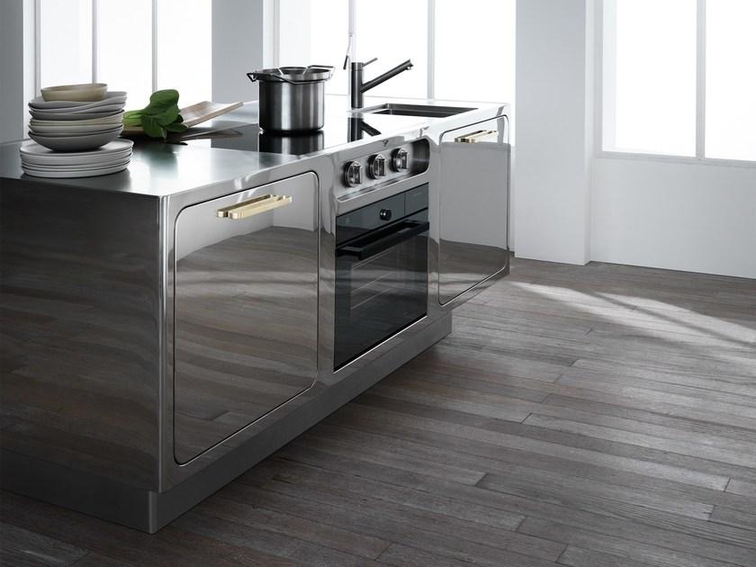 ABIMIS Кухня на заказ из нержавеющей стали с зеркальной полировкой Ego sun-id-1514867 - Вид №1