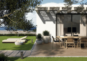 Пол/облицовка из керамогранита с эффектом древесины