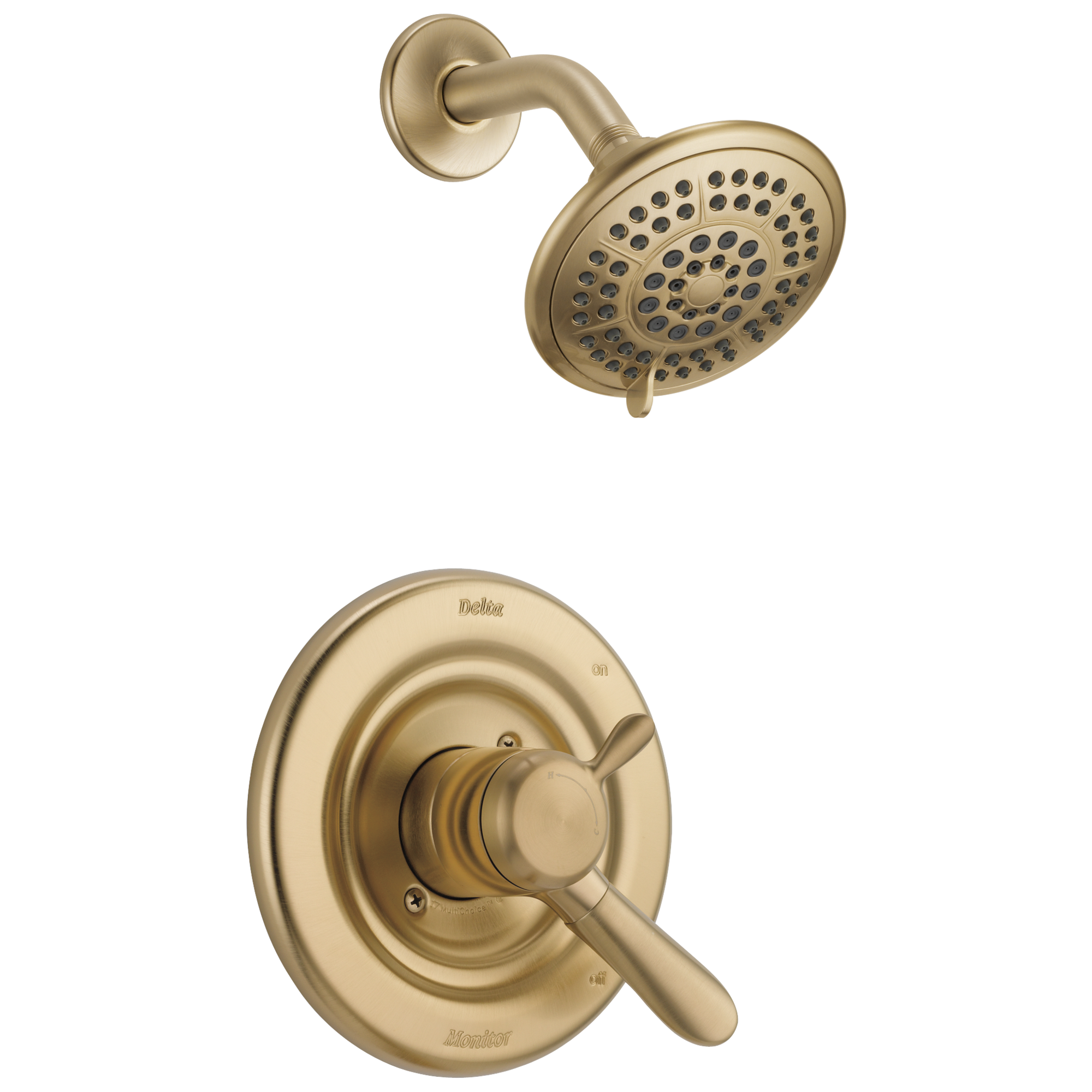 T17238-CZ Облицовка для душа Monitor® серии 17 Delta Faucet Lahara Шампанское бронза 