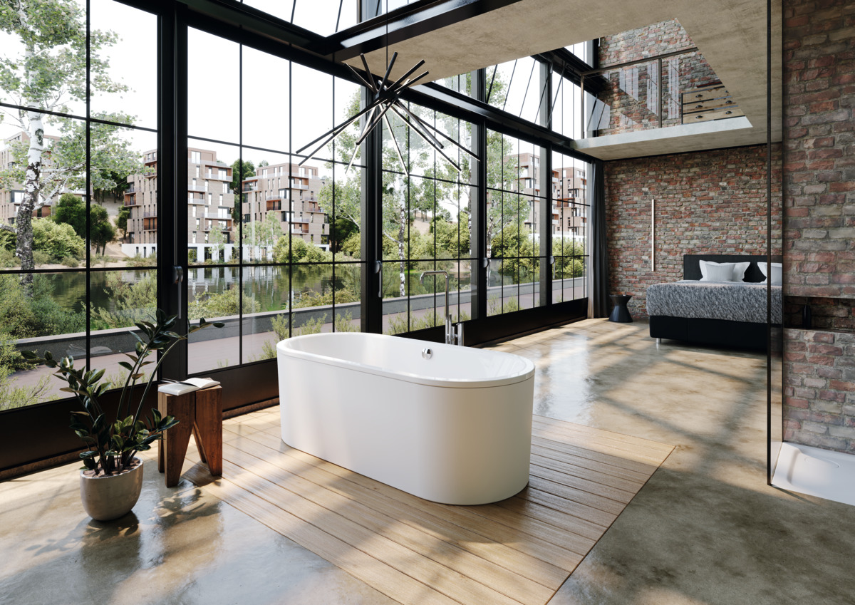 Ванна KALDEWEI Сталь эмалированная 111-7 1 альпийский белый 111-71 - Вид №2