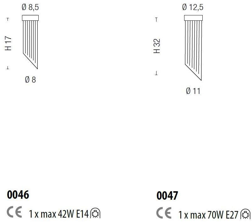 Sylcom Стеклянный потолочный светильник Korinthos 0046/0047 - Вид №2