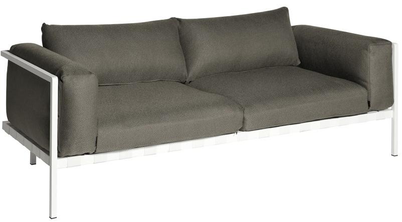 TRIBÙ 2-местный тканевый диван Natal alu sofa 05808d/05808s - Вид №1