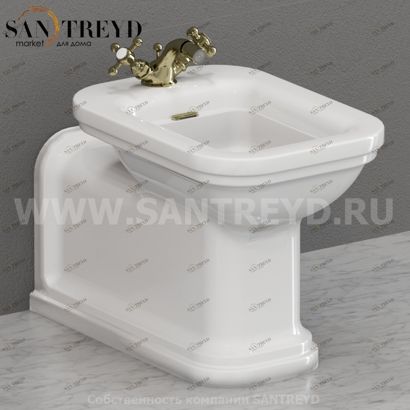 4120K2 Биде напольное Waldorf Kerasan