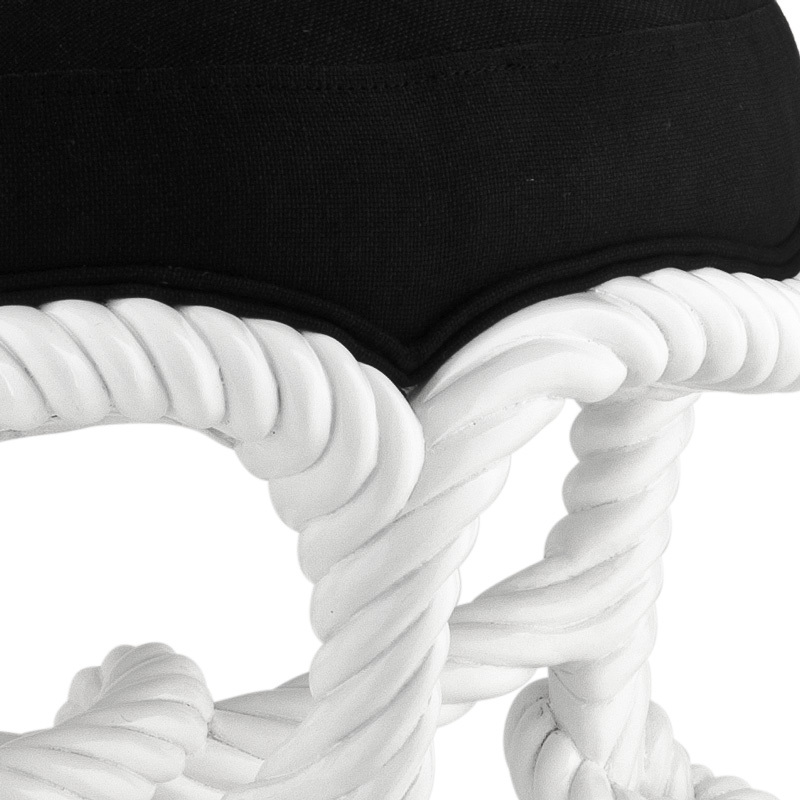 Пуф Lucent от Eichholtz чёрный EICHHOLTZ ДИЗАЙНЕРСКИЕ, EICHHOLTZ 061288 Чёрный  - Вид №5