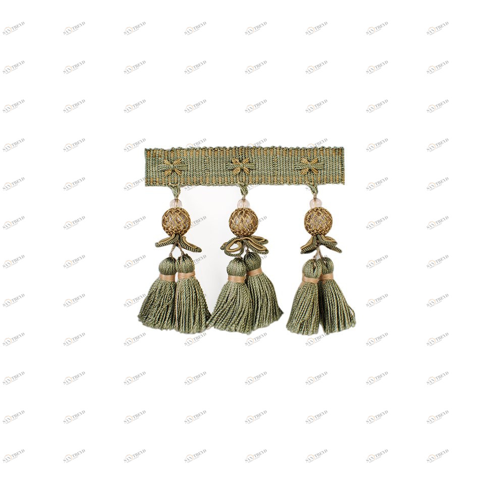 COLORISTICA Тесьма с кистями Opera HT1281 col.8209 Фурнитура  Opera 