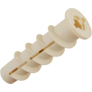 Дюбель для газобетона 10x50 мм нейлон цвет серый 25 шт.