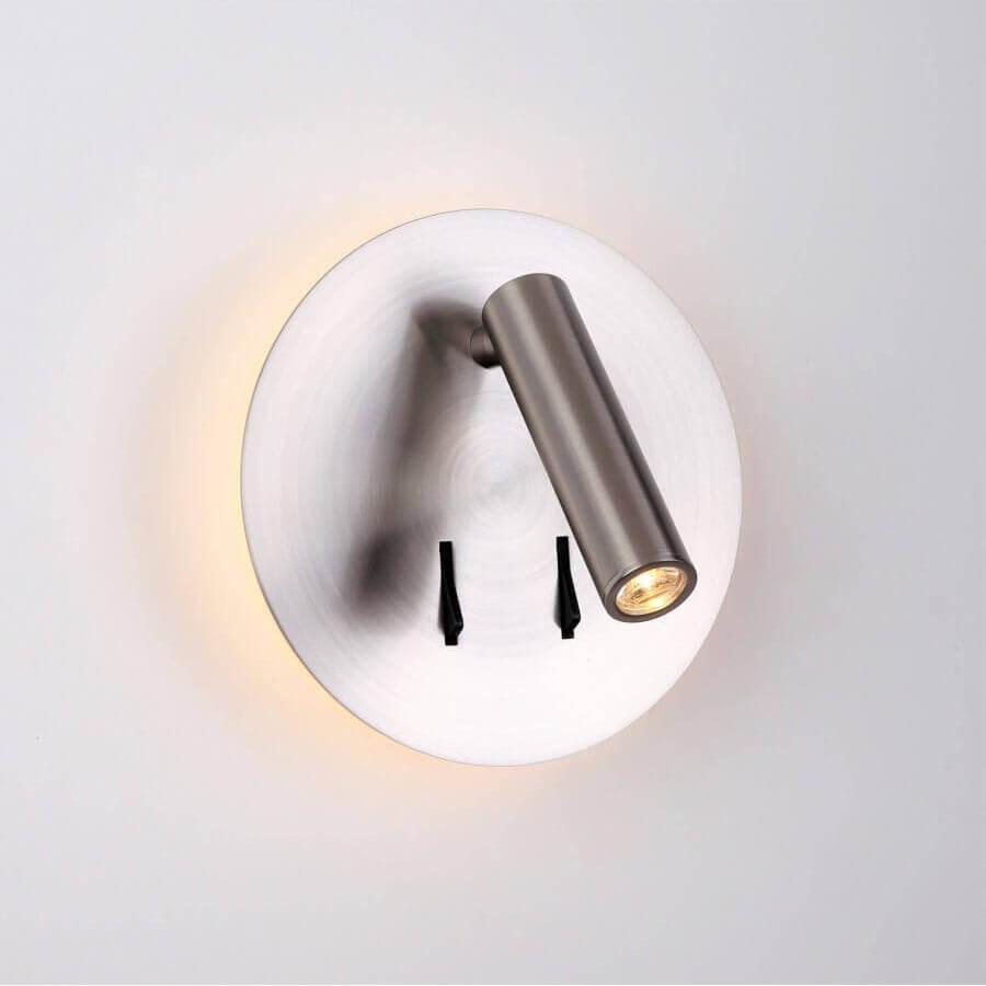 Спот настенный светодиодный никель Smile Loft 2018-N LOFT IT SMILE 00-3891663 Никель - Вид №2