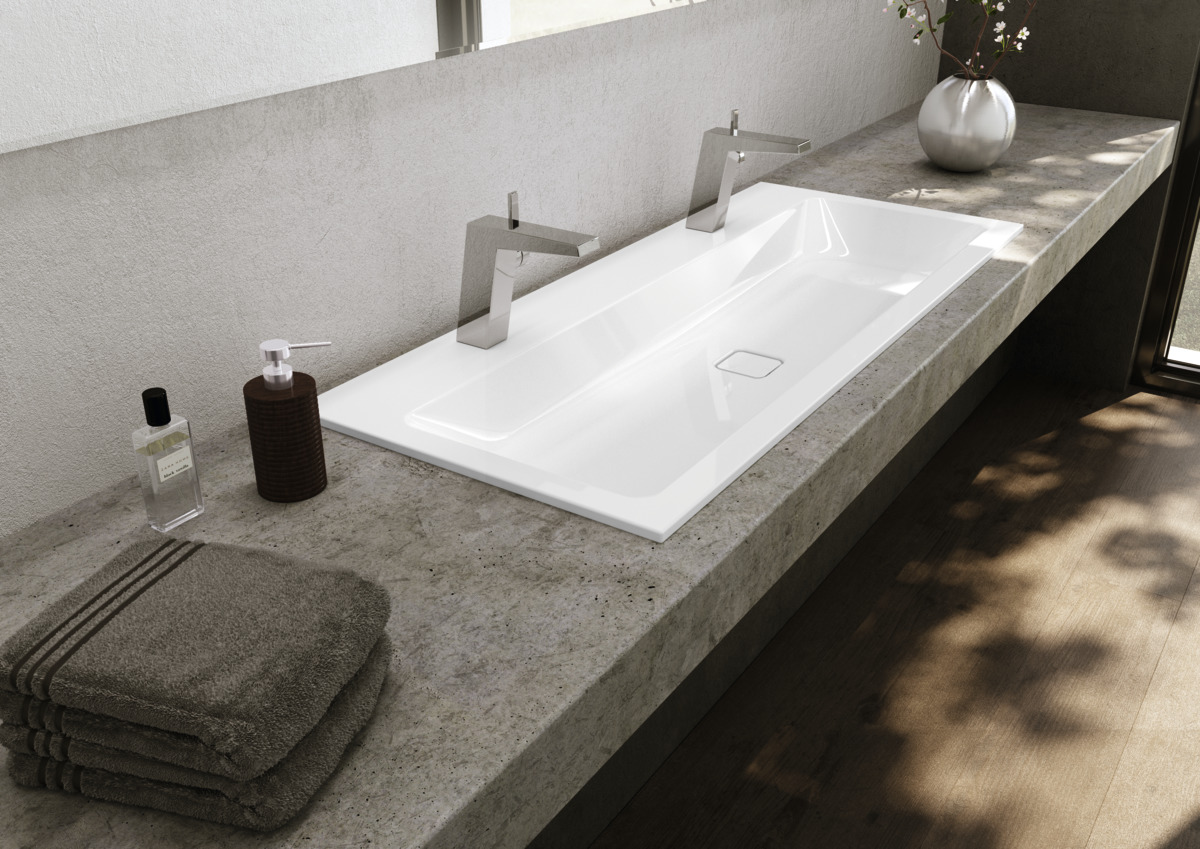 Умывальник KALDEWEI Сталь эмалированная 3080 453 холодный серый 30 30803319453 - Вид №5