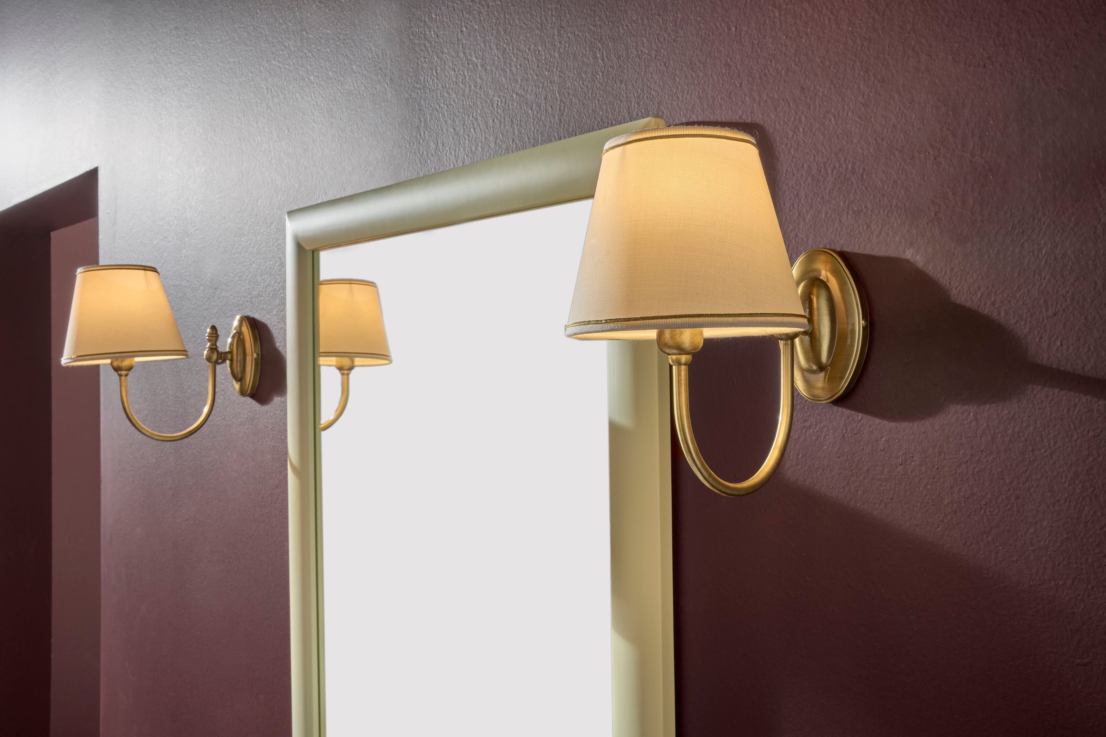 Металлический настенный светильник для ванной комнаты Gaia Mobili Complements ARCH-00129808 - Вид №1