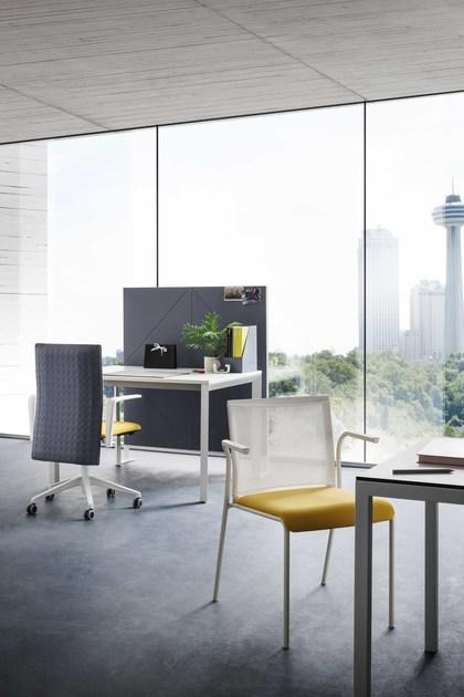 GABER Сетчатое кресло с подлокотниками и колесиками sun-id-1347353 - Вид №3