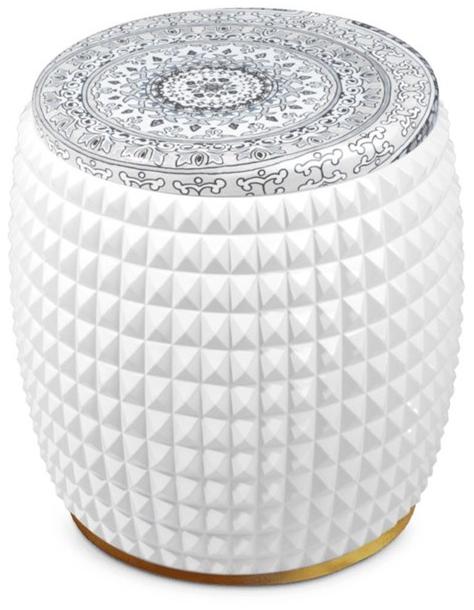 Malabar Круглый деревянный журнальный столик с местом для хранения вещей sun-id-1441799 - Вид №1