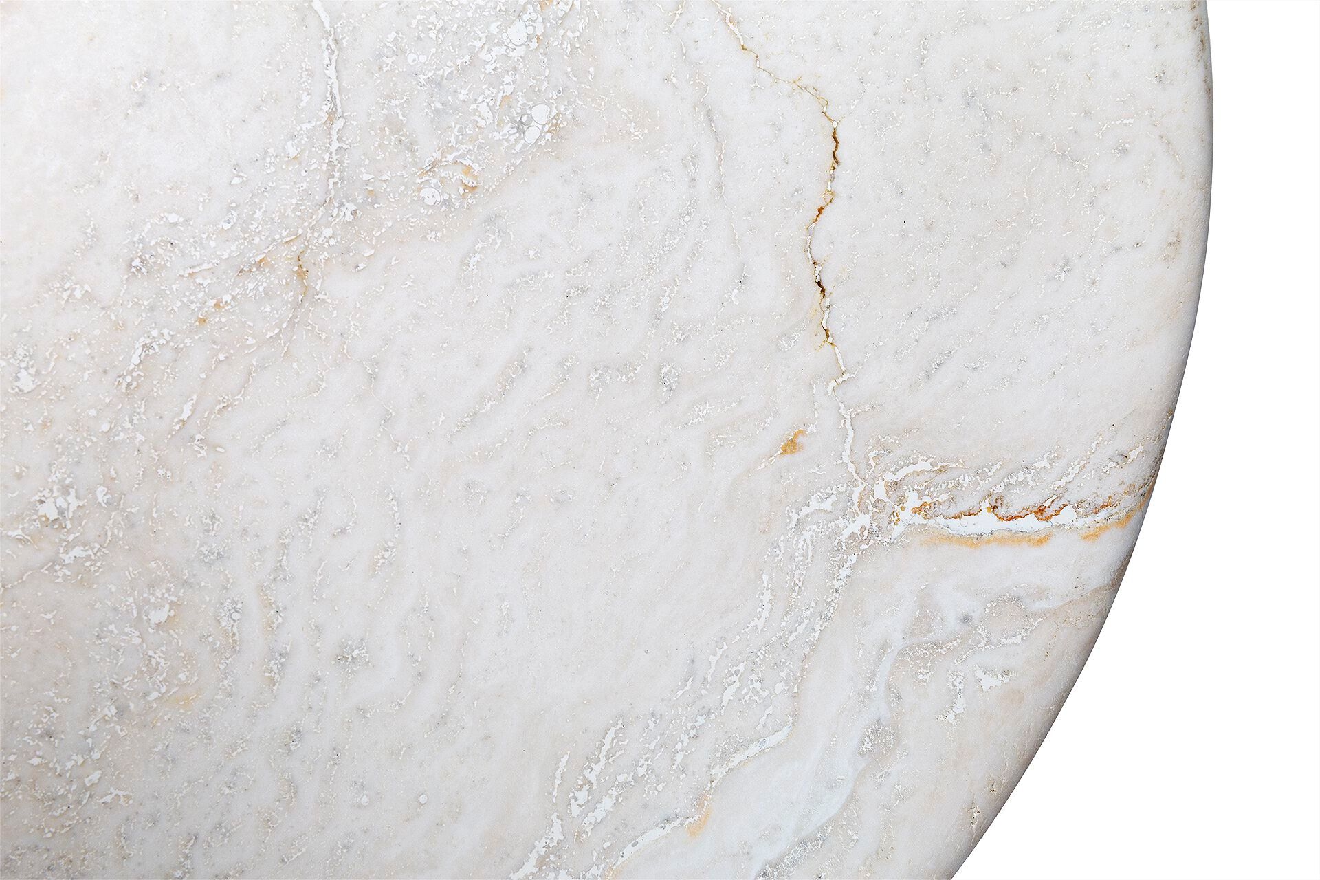 Мраморный круглый садовый столик Exteta 10th ARCH-00003922 - Вид №3