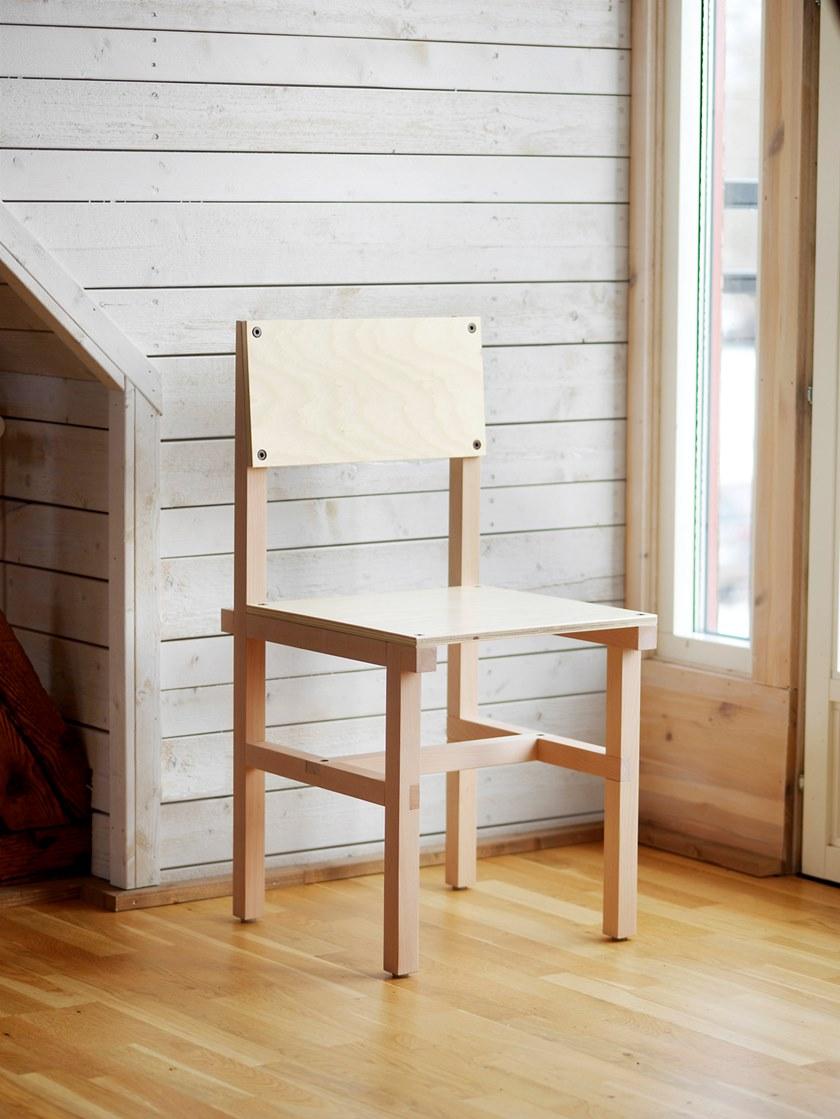 Blå Station Стул из бука с подставкой для ног Röhsska Bla Station sun-id-1360668 - Вид №16