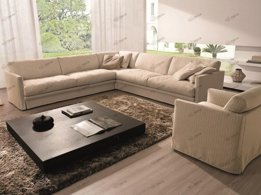 CTS SALOTTI Угловой диван в ткани Easy sun-id-1516344