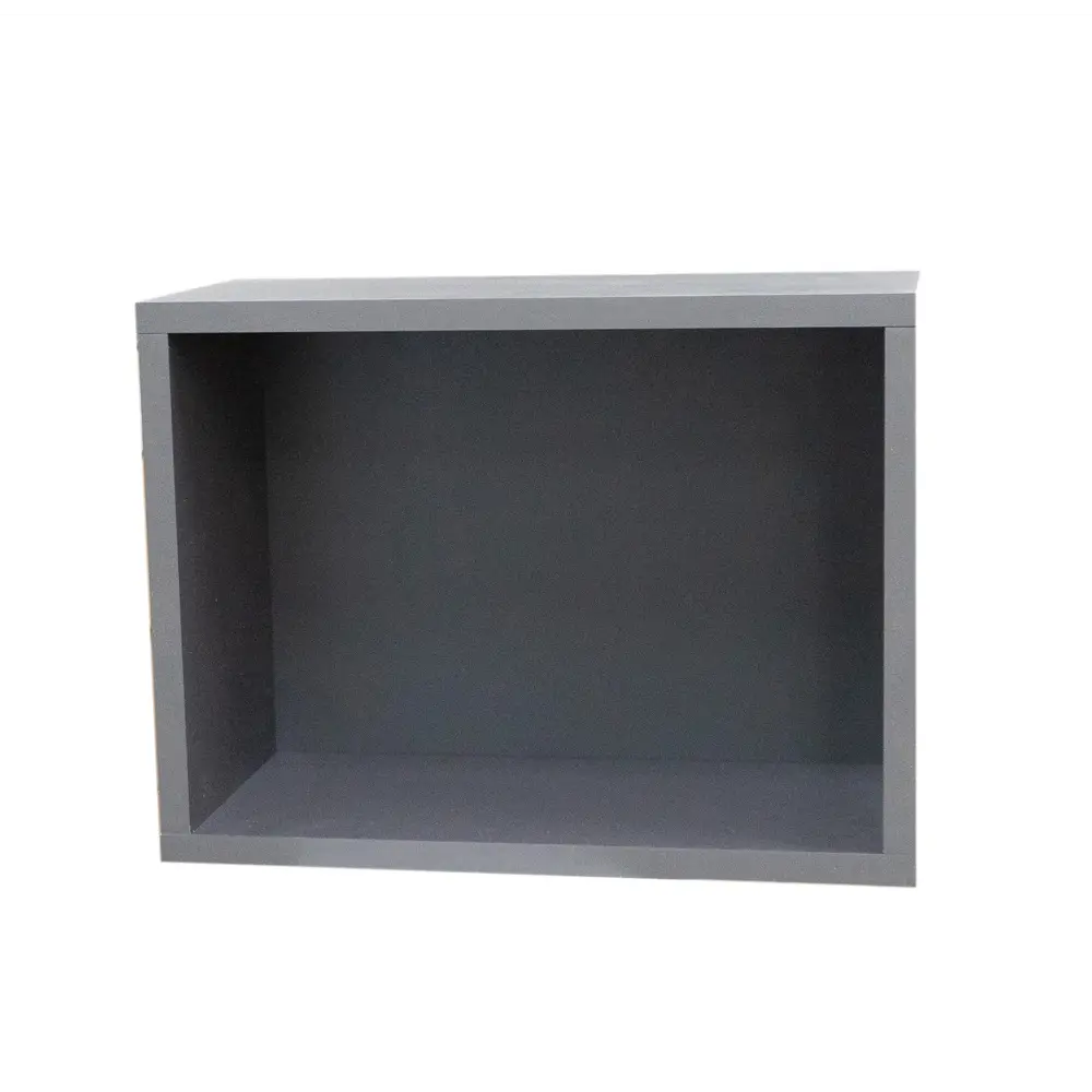 Полка для ванной Турин TS дерево 30x40 см цвет темно-серый 86142944 STLM-2047614 Santreyd