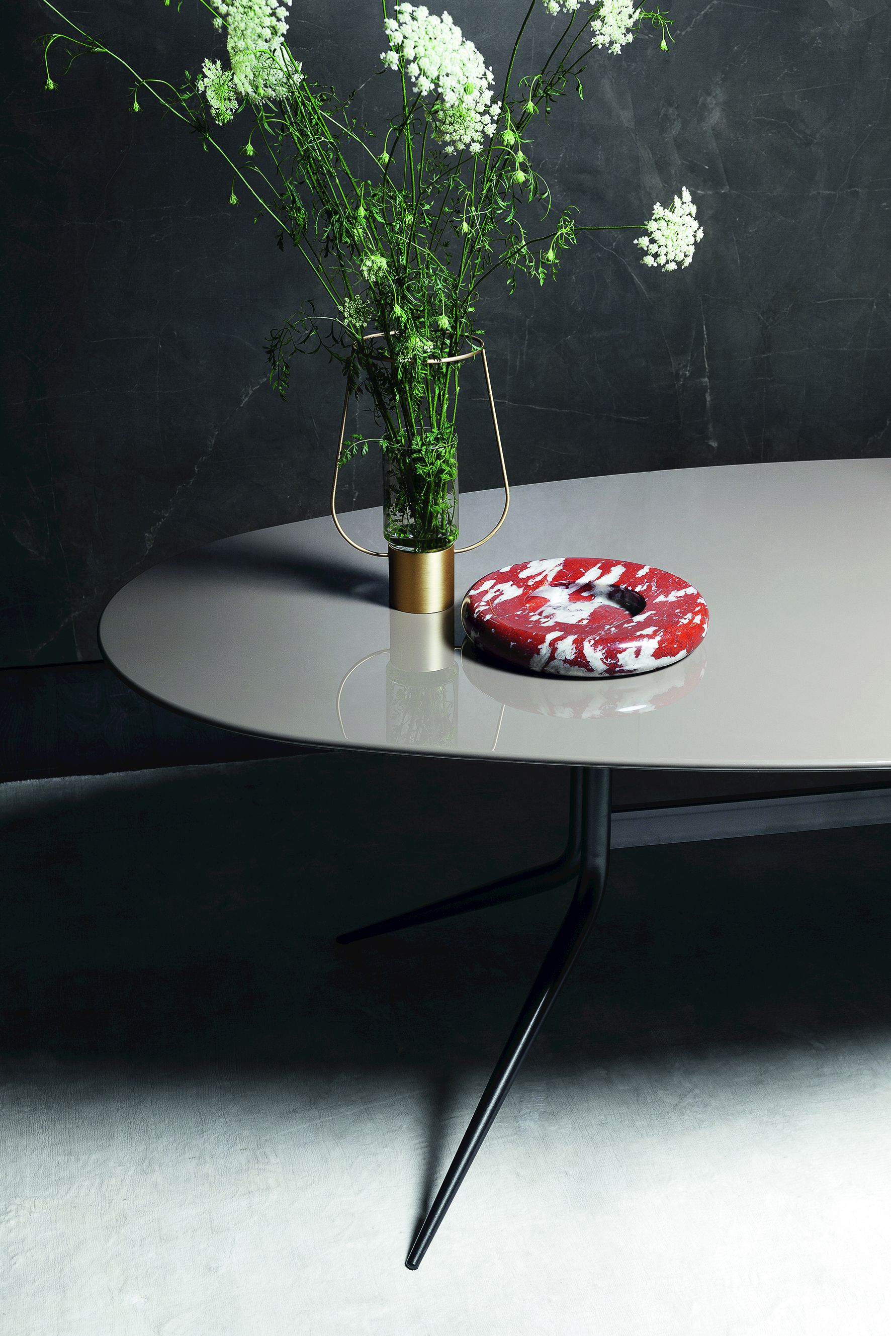 Обеденный стол из мрамора или МДФ Vibieffe 1500 Swing ARCH-00118733 - Вид №10