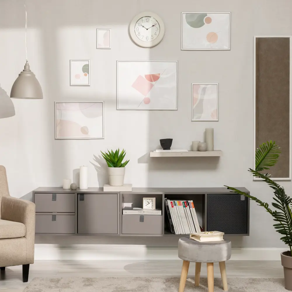 Рамка Olivia 15x20 см пластик цвет серебро 86109565 STLM-2109953 Santreyd  - Вид №4