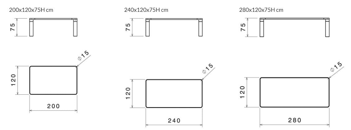 Деревянный прямоугольный обеденный стол GHIDINI1961 Bold ARCH-00007842 - Вид №6