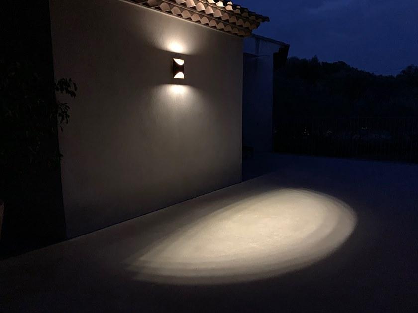 LYX Luminaires Светодиодный настенный светильник для улицы из стали sun-id-1442947 - Вид №1