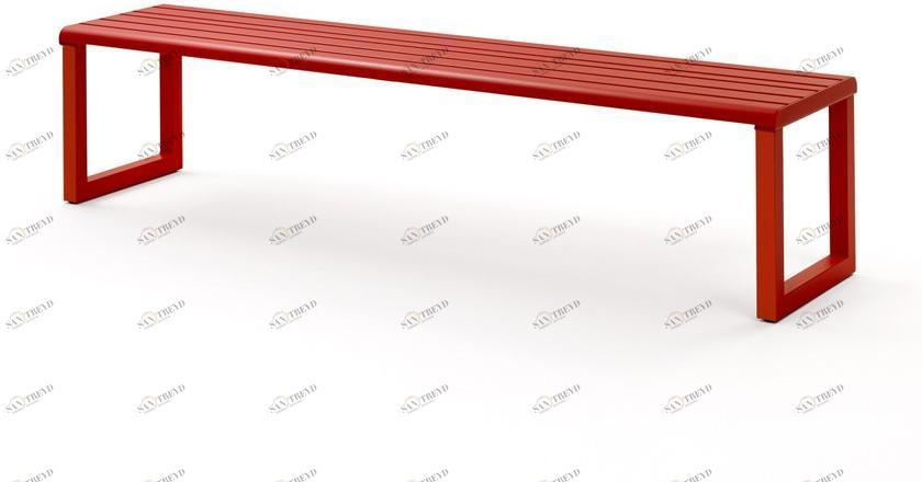 Urbantime Скамья из алюминия Ventiquattrore.h24 sun-id-1462819