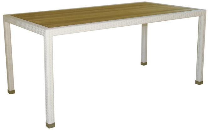 Il Giardino di Legno Прямоугольный садовый стол из синтетического волокна Fiji 4405 - Вид №1