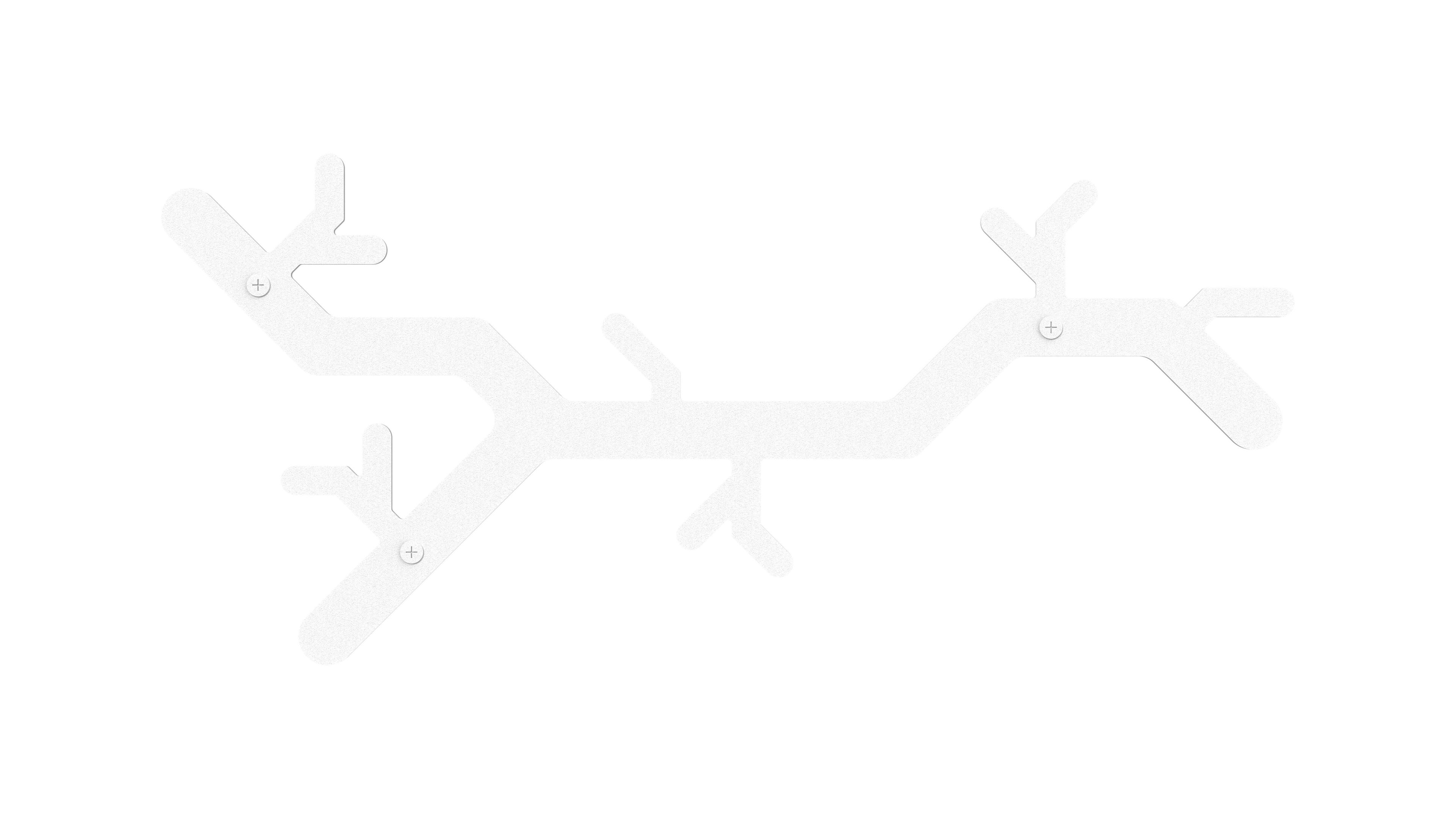 Стальная настенная вешалка с порошковым покрытием FUNCTIONALS TREE HOOKED ARCH-00076583 - Вид №12