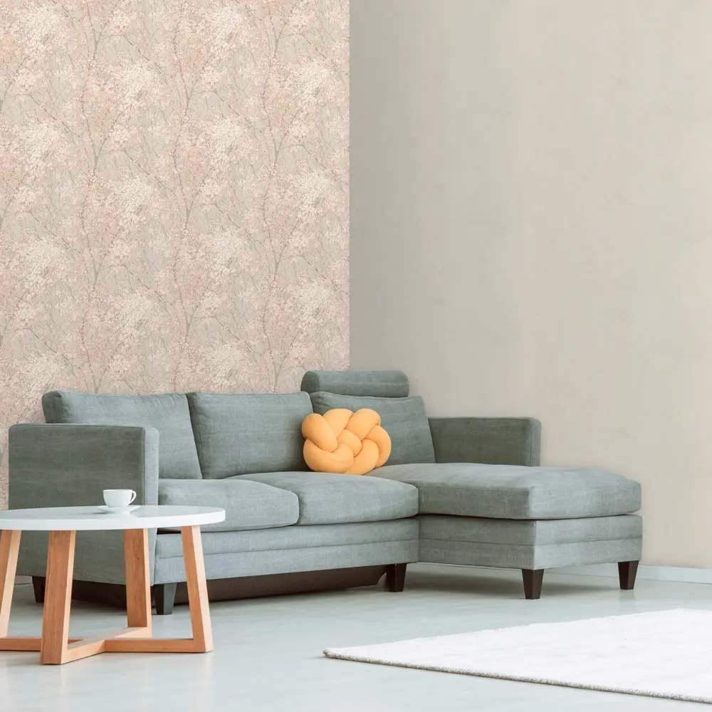 Флизелиновые обои DIAMOND Yuka в бежевых тонах для элегантного интерьера 89364647 STLM-0811789 - Вид №3