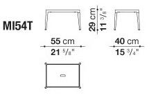 B&B Italia Outdoor Прямоугольный алюминиевый садовый столик Mirto outdoor sun-id-1370865 - Вид №2