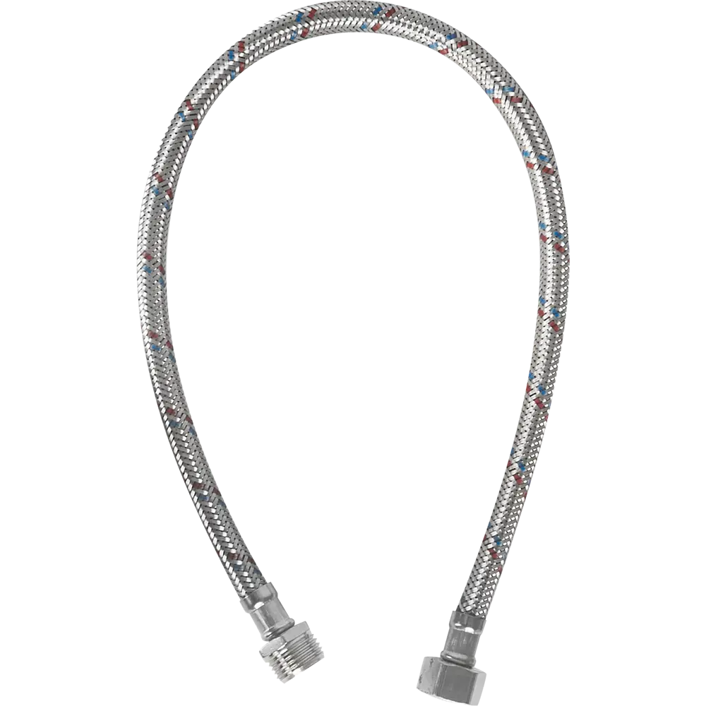 Гибкая подводка для воды Aquabeam 1/2"x1/2" гайка - штуцер 60 см STLM-2074123 - Вид №2