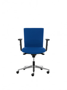 VAGHI Вращающееся кресло с мягкой обивкой GEMINI DATTILO