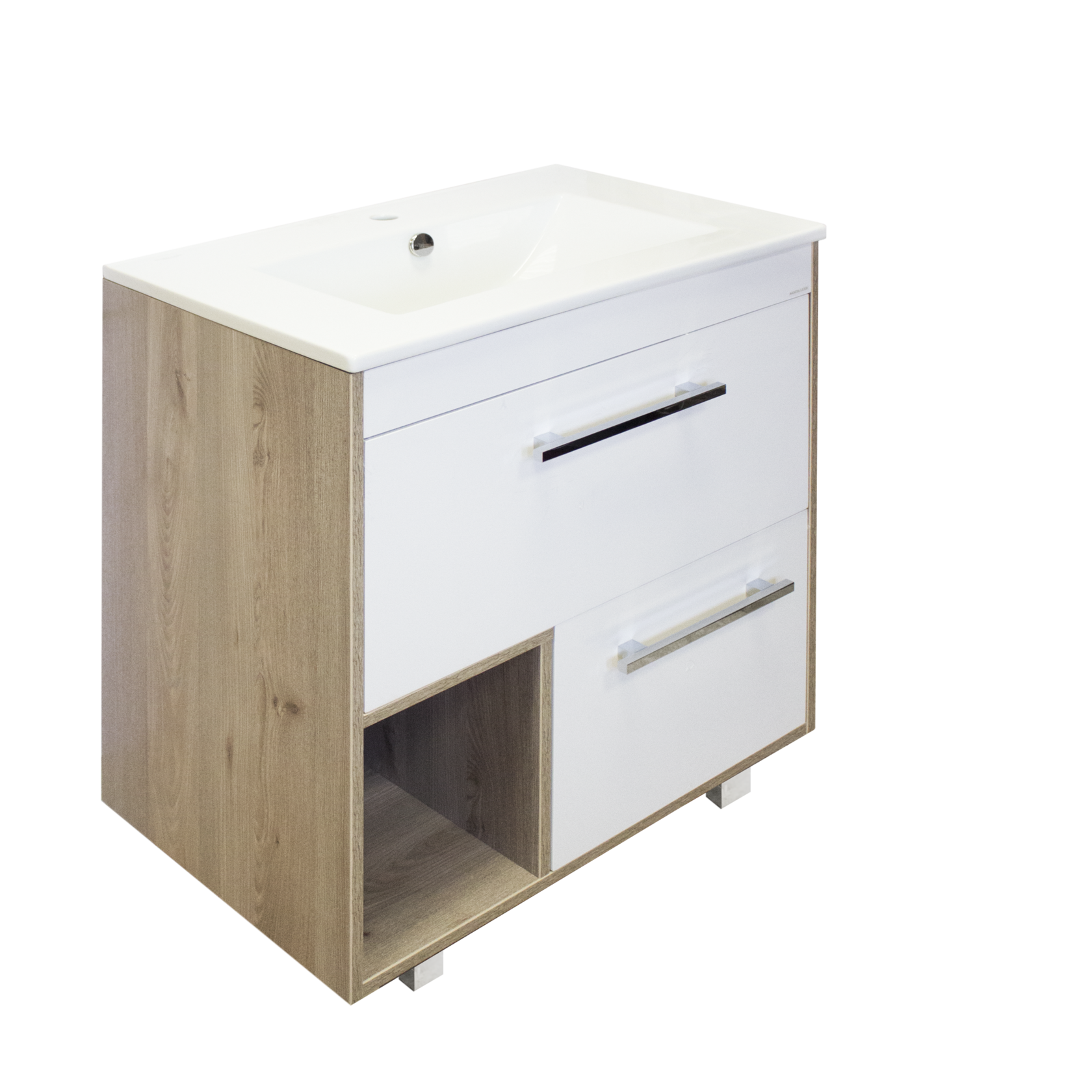 Тумба напольная QUADRO 75 / нельсон SANITA LUXE QDRSLCW75202F1 - Вид №4