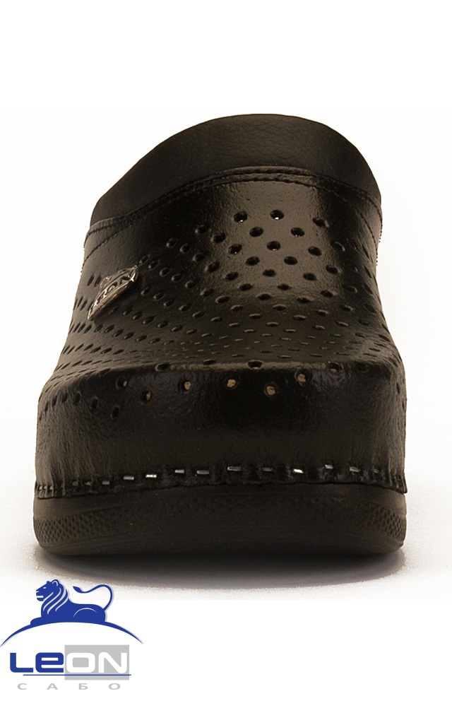 62036 Сабо "Leon LIGHT" женские черные LEON  Сабо и сланцы размер 38  - Вид №6