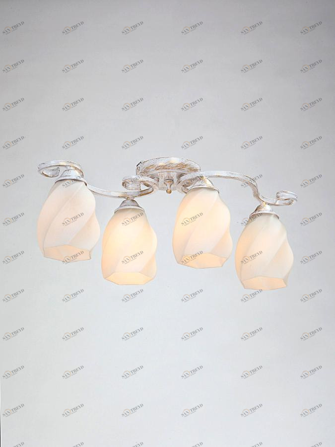 Потолочная люстра Vitaluce V3393/4PL VITALUCE ДИЗАЙНЕРСКИЕ 220107 Белый 