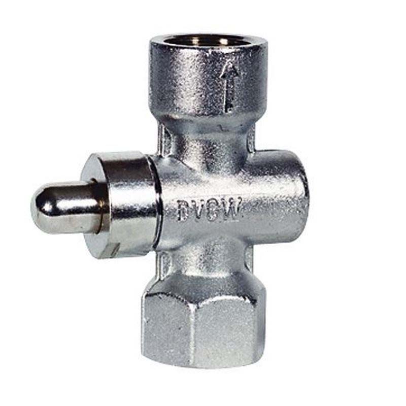 Кран ВВ трехходовой RMD для газовых манометров WATTS Ind 1/2" 10009493