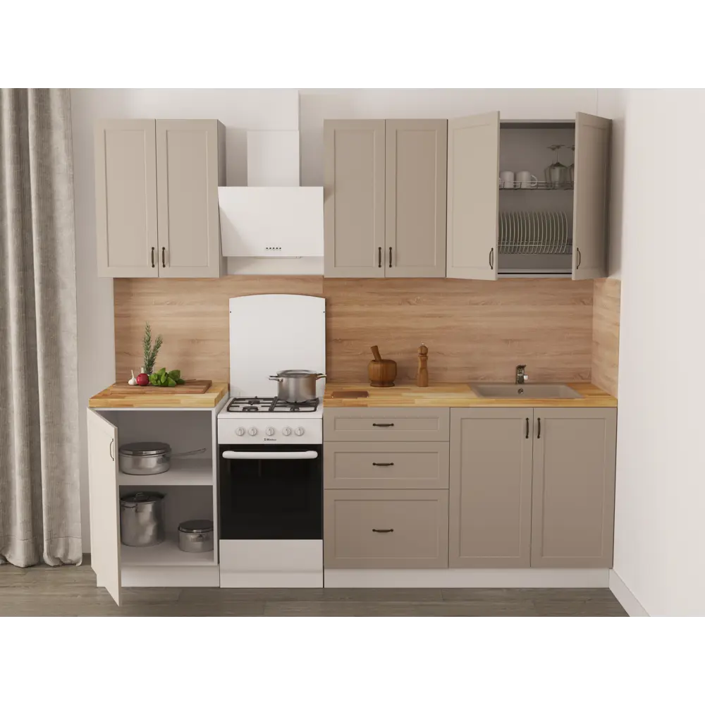 Навесной каркас Delinia ID для кухонного шкафа 60×76.8×35 см 82000370 STLM-1386781 - Вид №14