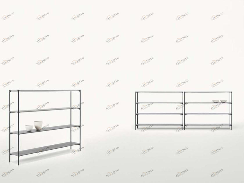 Paola Lenti Двусторонняя полка из крашеного металла Plano B47g