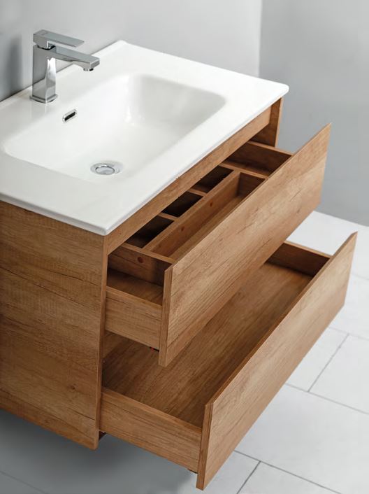 Мебель для ванной BelBagno KRAFT-1000-2C-SO-BO  - Вид №3