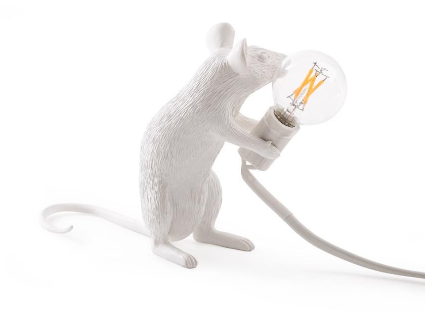 Seletti Настольная лампа из смолы Mouse lamp sun-id-1448138 - Вид №2