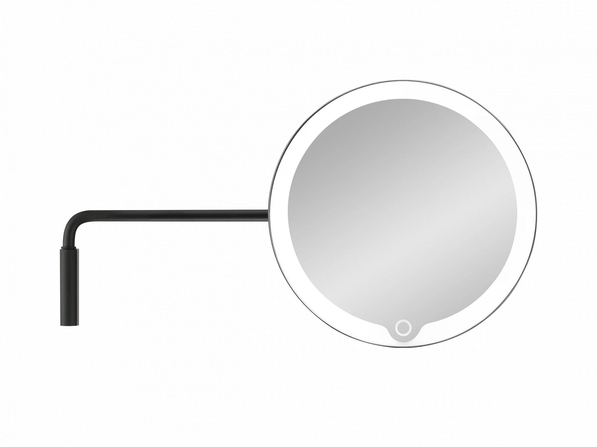 Настенное круглое увеличительное зеркало со встроенным освещением blomus мода ARCH-00127681