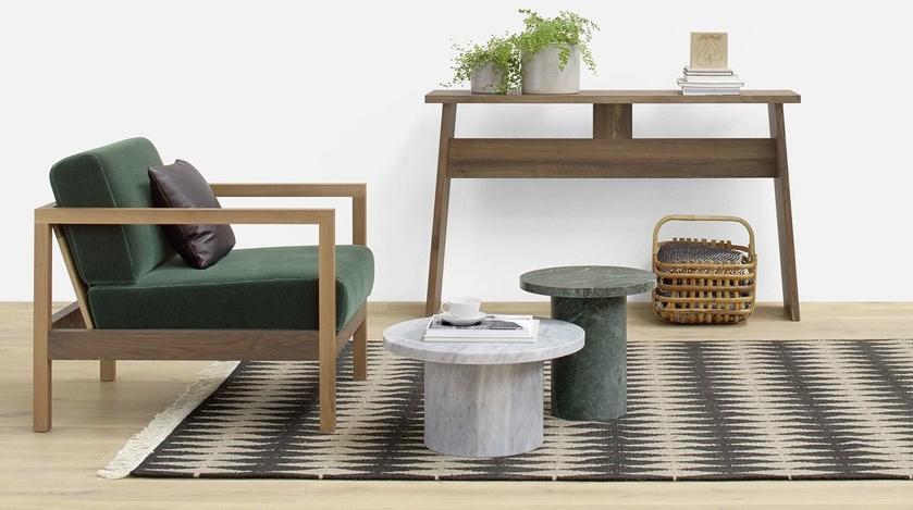 e15 Прямоугольная консоль из массива дерева Chipperfield Dc04  - Вид №4