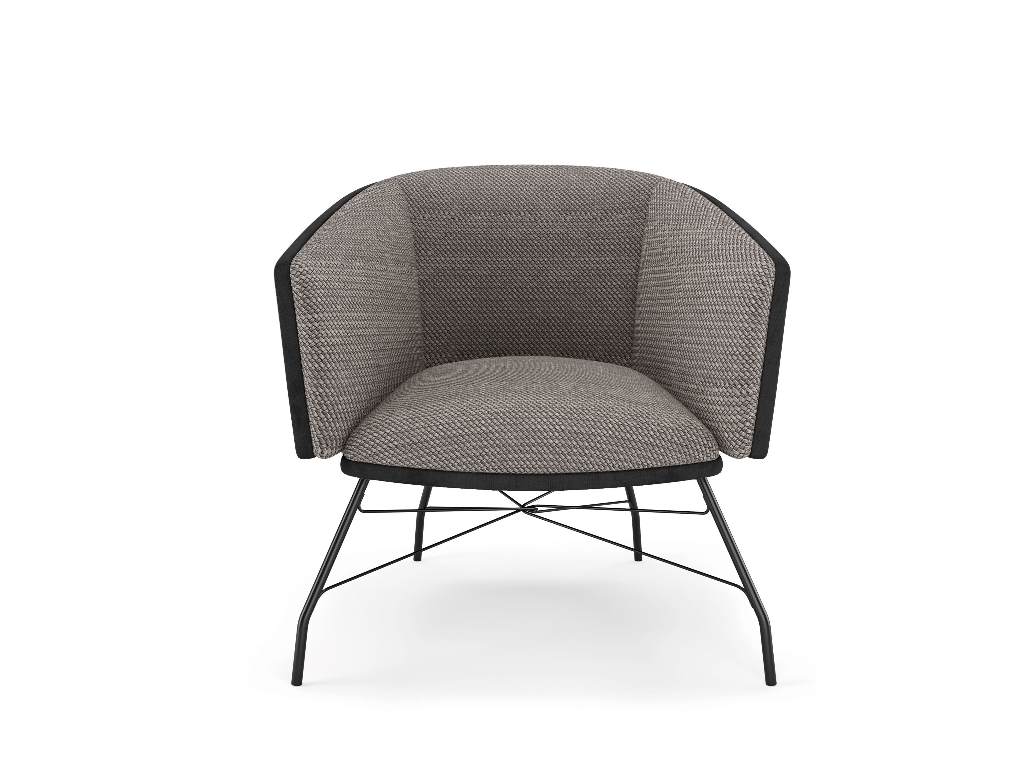 Тканевое кресло с подлокотниками PRADDY Metro ARCH-00147514 - Вид №1