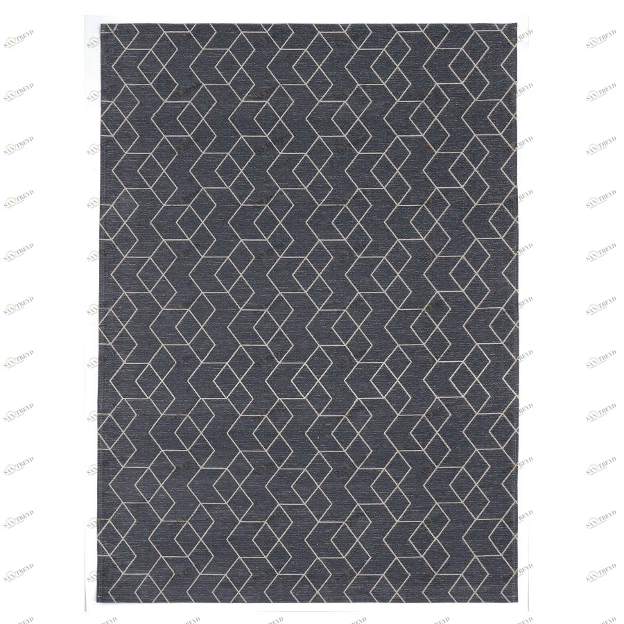 Ковер Cube, 160x230 см, антрацитовый Carpet Decor C1038