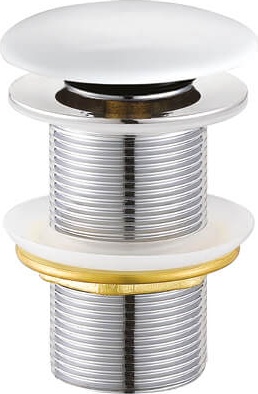 SF032-B Донный клапан БЕЛЫЙ Creavit  - Вид №1