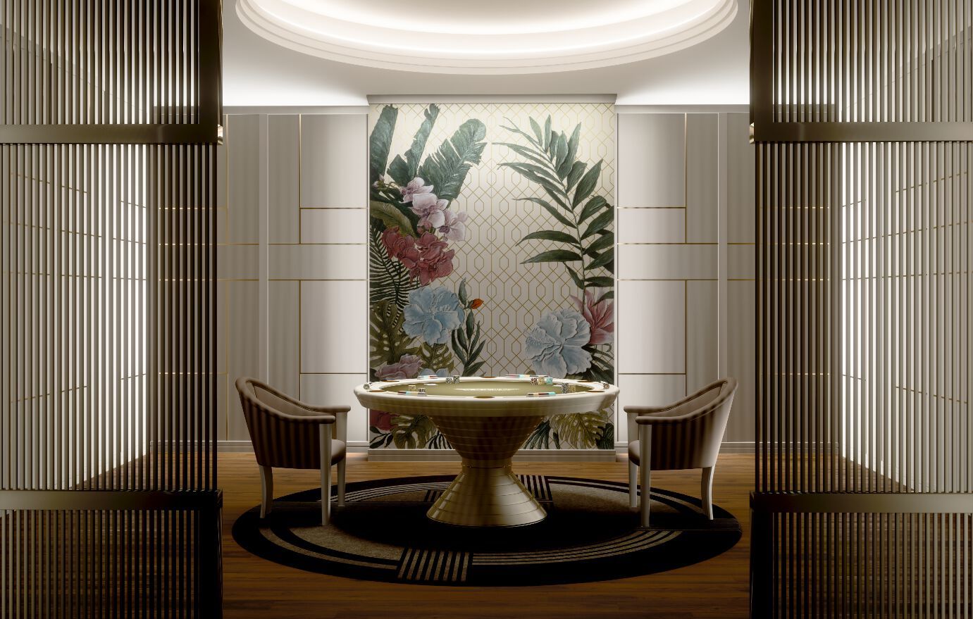 Круглый стол для покера Vismara Design VEGAS ARCH-00114848 - Вид №1